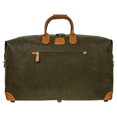 Brics Life Clipper Medium Holdall, Olive Olive Brics Life Clipper Medium Holdall, Olive Olive